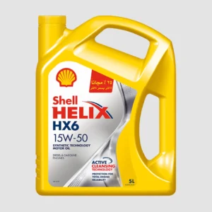 Shell Helix HX6 Synthetic 15W-50 - 5L