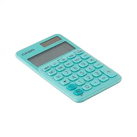 كاسيو الة حاسبة رقمية محمولة SL-310UC-GN-N-DC - اخضر