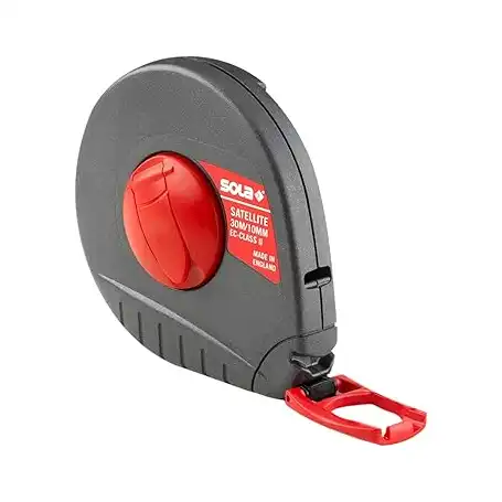 شريط قياس من الألياف الزجاجية من سولا، 20 م، 10 ملم - الطراز: ST20M