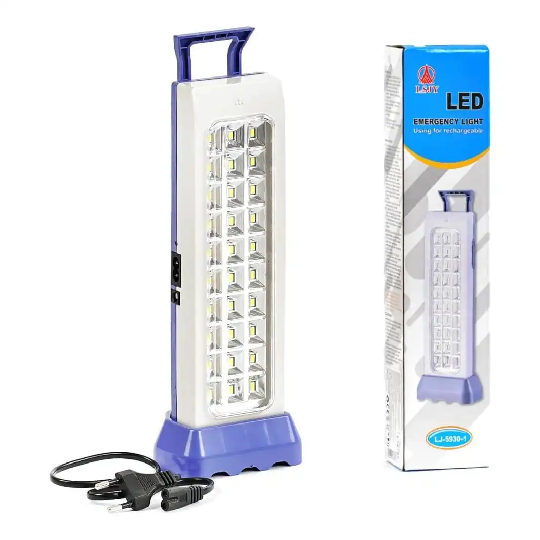 مصباح تخييم منزلي عصري يعمل بالبطارية وضوء ليد فلاش للطوارئ وانقطاع التيار الكهربائي ومعدات البقاء على قيد الحياة والتخييم - الصورة 2