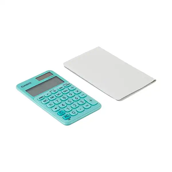 كاسيو الة حاسبة رقمية محمولة SL-310UC-GN-N-DC - اخضر - الصورة 3