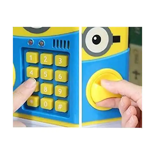 حصالة حفظ النقود والعملات المعدنية للأطفال للجنسين - الصورة 3