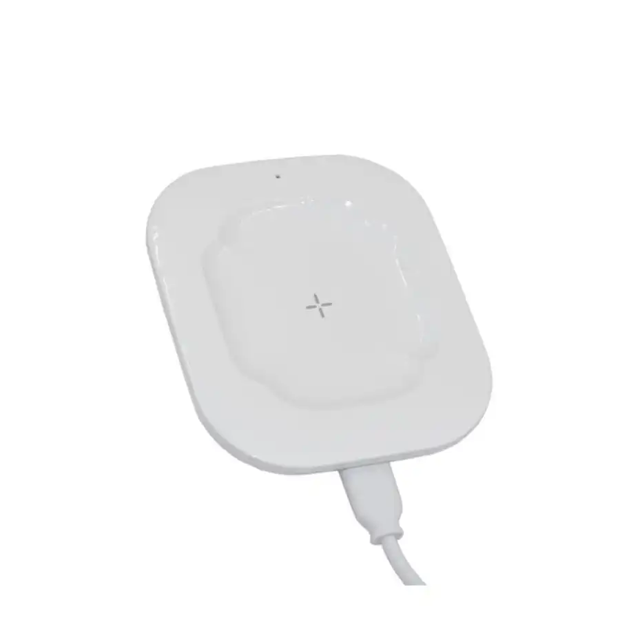 شاحن لاسلكي بقدرة 10 وات من سلسلة فونري من ريماكس Rp-W20 من اكسيسوريز شوب، لون أبيض - الصورة 3