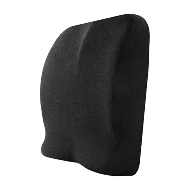 ظهر مقعد العصعص متعدد الاستخدامات من بينجوين - مصنوع اسفنج الميموري فوم - لون أسود رغوة الذاكرة
