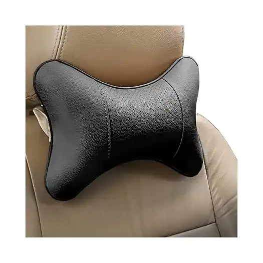 مخدات رقبة للسيارة من قطعتين مخدة مسند الرقبة البولي يوريثين رأس لدعم تلقائيا مريحة إسفنج الذاكرة لتخفيف الألم أسود مولي ماجنوليا