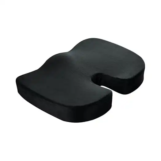 وسادة مقعد لتقويم العظام - مضادة للبواسير - ميموري فوم - بطيئة الارتداد - وسادة جل للسيارة والمكتب - الكنبة - الخصر - العصعص - تخفيف الألم -1-24922