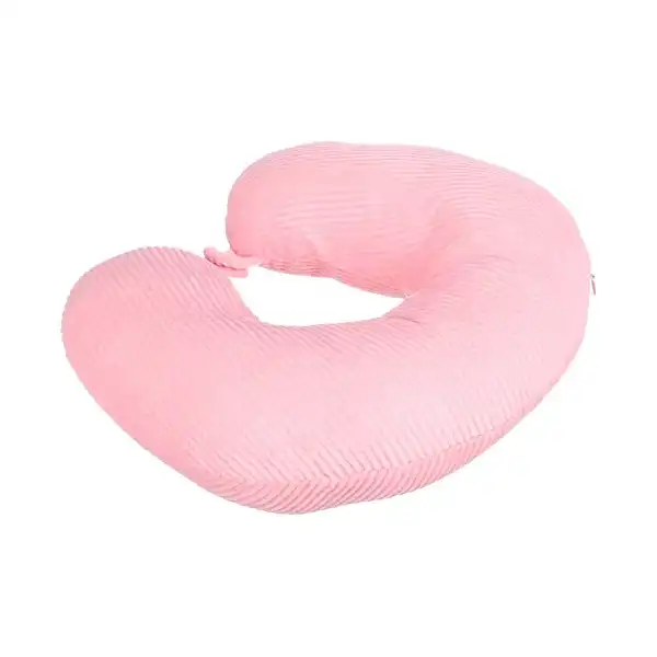 وسادة فايبر للرقبةمع غطاء للعين - بينك، زهري - الصورة 4