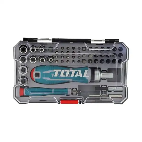طقم لقم مفكات 55 قطعة - TACSD30556 من توتال - الصورة 2