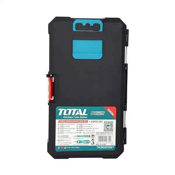 طقم لقم مفكات 55 قطعة - TACSD30556 من توتال - الصورة 4