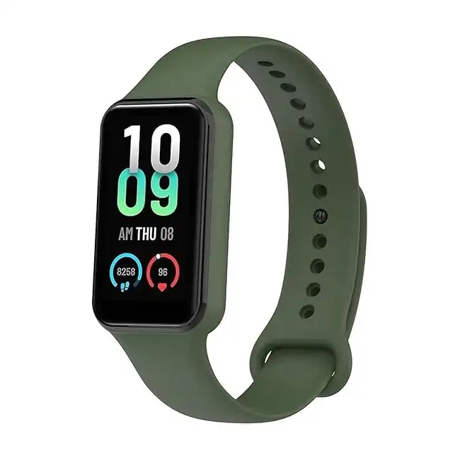 سوار رياضي بديل من السيليكون الناعم متوافق مع ساعة امازفيت باند 7 لتتبع اللياقة البدنية من Next store