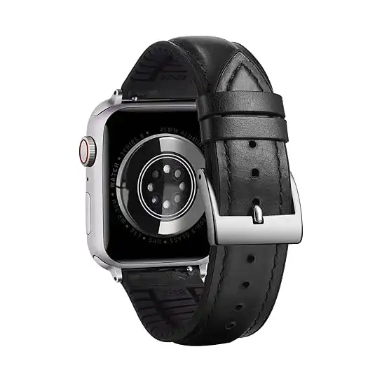 استراب جلد متوافق مع ساعه ابل مقاس 49mm 45mm 44mm 42mm حزام جلدي من الشمع داخلي السيليكون الترا 2 SE SE2 Series 9 8 7 6 5 4 3 1 Next store للبالغين الجنسين