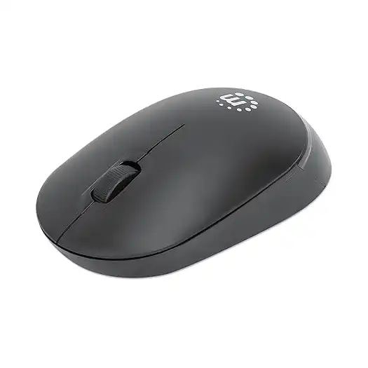 ماوس مانهاتن بيرفورمانس 3 لاسلكي ضوئي USB بدقة 1000 نقطة لكل بوصة 190145 لون اسود