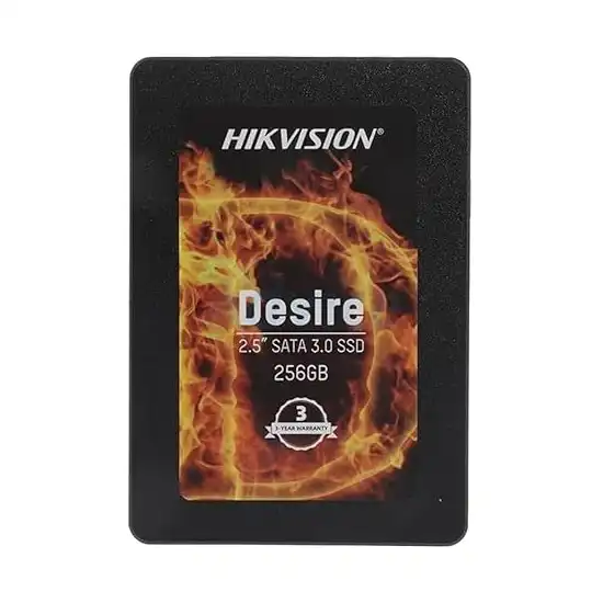 هارد SSD ديزاير 2.5 بوصة بواجهة ساتا 3.0 وسعة تخزين 256 جيجا من هايكفيجين