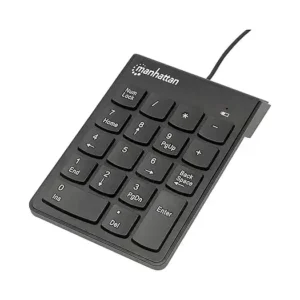 كيبورد ديجيتال 176354 من مانهاتن، أسود، USB