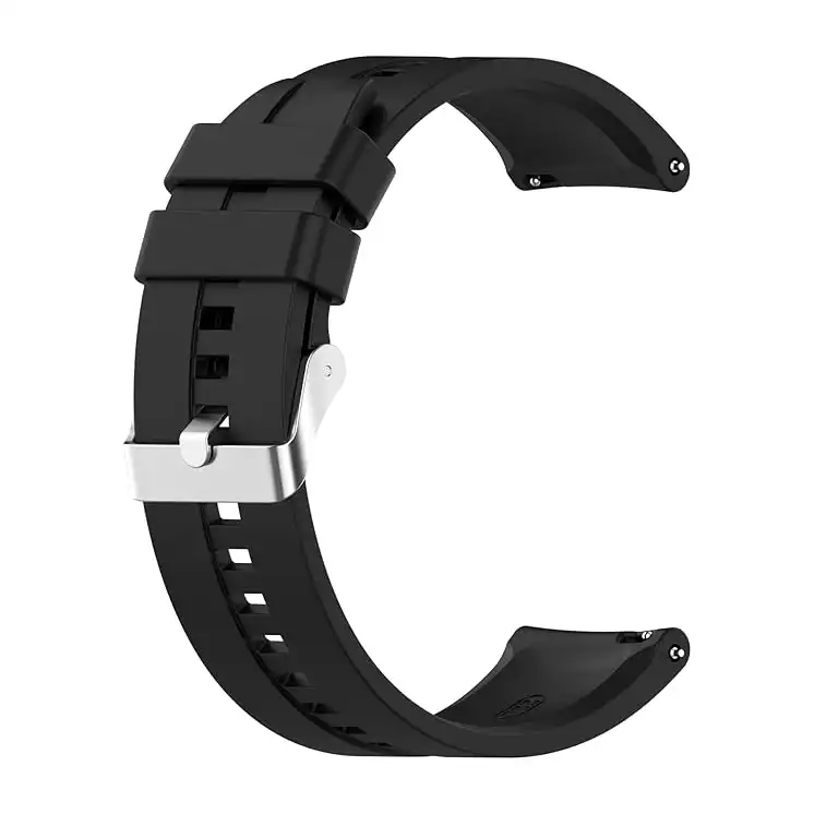 سوار ساعة بديل من السيليكون مقاس 22 ملم متوافق مع هواوي بادز - GT3 برو 46 - 3 لوكيكي