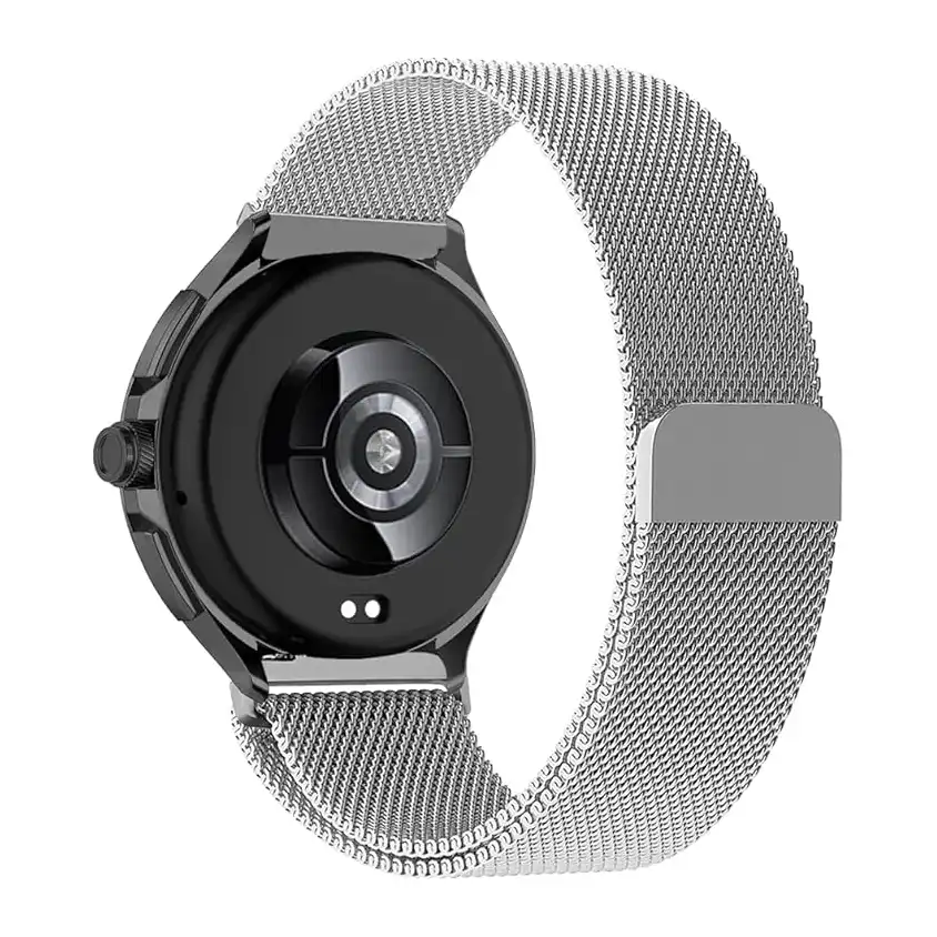 سوار ساعة بديل مغناطيسي معدني من سينول، مقاس 22 ملم