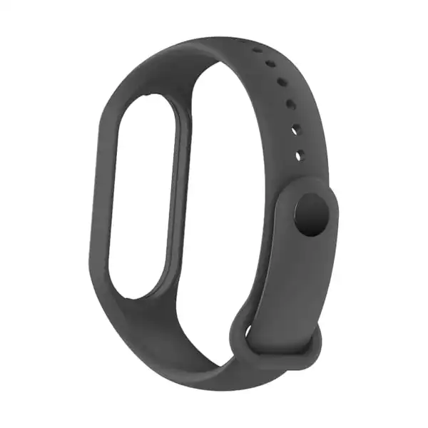 سوار معصم بديل من السيليكون متوافق مع ساعة ذكية شاومي مي باند 6 - 5 Next store رمادى غامق متعدد الألوان للبالغين الجنسين - الصورة 2