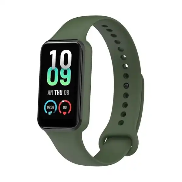 سوار رياضي بديل من السيليكون الناعم متوافق مع ساعة امازفيت باند 7 لتتبع اللياقة البدنية من Next store - الصورة 2