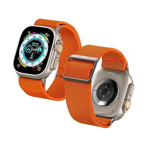 سوار مصمم لساعة سلسلة 8/7 (41 ملم)، سلسلة SE2/6/SE/5/4 (40 ملم) وسلسلة 3/2/1 (38 ملم) من النايلون - من Next store - الصورة 2