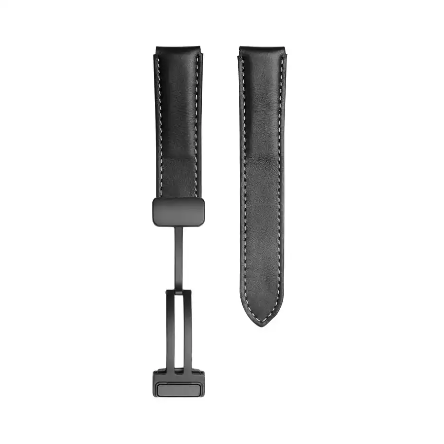 سوار جلد بمشبك مغناطيسي قابل للطي متوافق مع هواوي GT2 | GT2 برو | GT3 | GT3 | GT رانر سامسونج ووتش 3 45 ملم | جالاكسي جير S3 46 واميزفيت GTR2 | GTR3 | GTR4-من Next store - الصورة 2