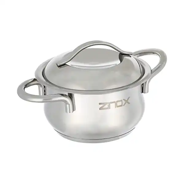 حلة كيرفي من زينوكس، لون فضي، مقاس 16 - الصورة 2