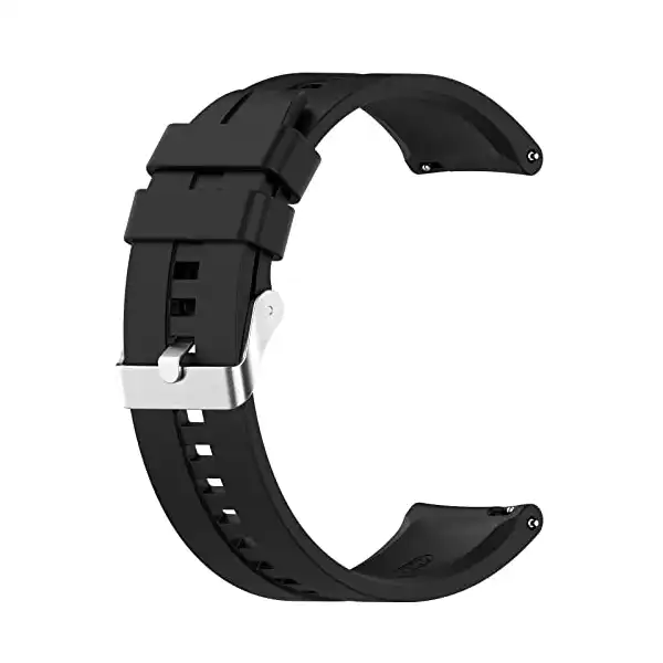سوار ساعة بديل من السيليكون مقاس 22 ملم متوافق مع هواوي بادز - GT3 برو 46 - 3 لوكيكي - الصورة 2