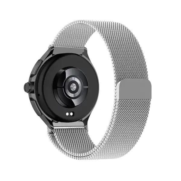 سوار ساعة بديل مغناطيسي معدني من سينول، مقاس 22 ملم - الصورة 2