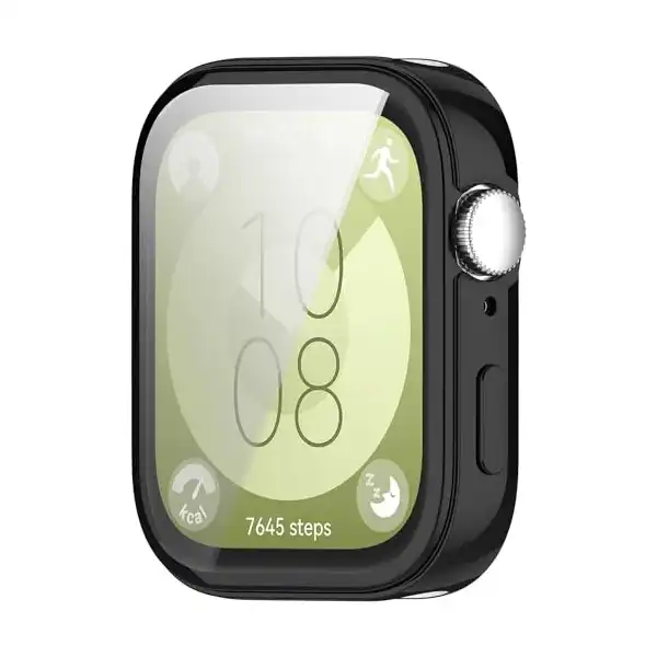 سوارمعصم بديل من Next Store ناعم ومتين سريعة الفك+جراب حماية كامل من البولي يوريثين الحراري متوافق مع ساعه هواوي فيت 3(عبوه من قطعتين) - الصورة 3