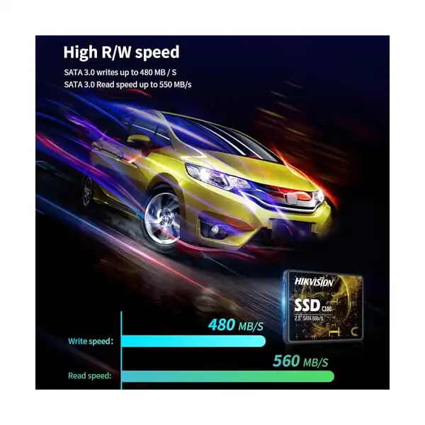 هارد SSD ساتا 3 240 جيجا، موديل C100/240G من هايكفيجين، محرك الحالة الصلبة - الصورة 3