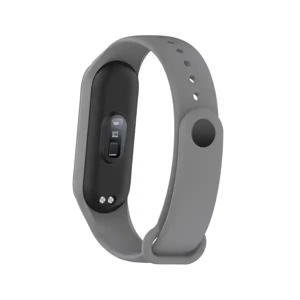 سوار معصم بديل من السيليكون متوافق مع ساعة ذكية شاومي مي باند 6 - 5 Next store رمادى غامق متعدد الألوان للبالغين الجنسين - الصورة 4