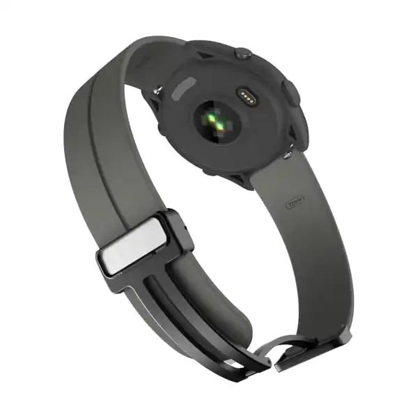 سوار رياضي مغناطيسي من السيليكون سريع الفك متوافق مع ساعة جارمين فوررنر 265/265s/255s/255/فينيو 2 22 ملم من نكست ستور - الصورة 4