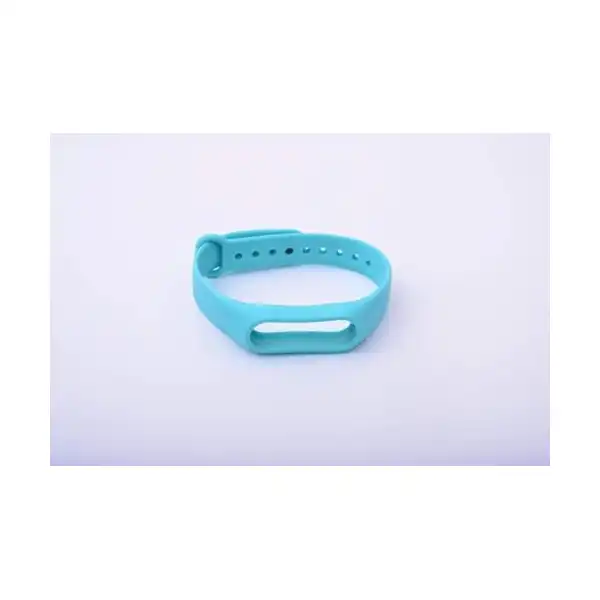 حزام سيليكون بديل لشاومي مي باند 2 - ازرق، للجنسين - الصورة 4