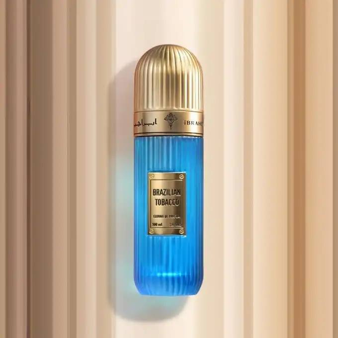 برفان برازيليان توباكو من إبراهيم القرشي للجنسين عطر يجسد الشعلة الإبداعية لأروع العطور الشرقية، صُمم هذا العطر للرجال والنساء على حد سواء، ويمزج بين ثراء التبغ العميق وحيوية النوتات الاستوائية، ليجسد روح أرضٍ تتناغم فيها الطبيعة والثقافة بتناغمٍ ساحر. Brazilian Tobacco 100 ml - Ibraheem Al Qurashi - Extrait De Parfum