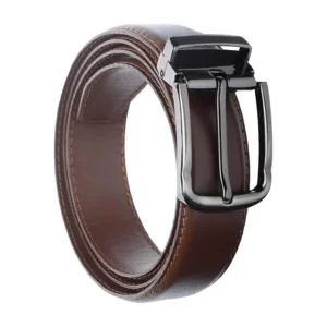 حزام كلاسيكي من الجلد الطبيعي للرجال من هافان، مقاس 135 سم، موديل 7705-3 داكوتا
