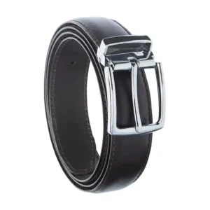 داكوتا حزام كلاسيكي من الجلد الطبيعي للرجال بلون بني 7708-2 125 سم