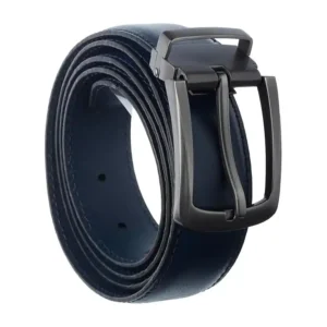حزام كلاسيك من الجلد الطبيعي للرجال من داكوتا، كاهلا، 7707-4، طول 115 سم