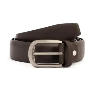 حزام جلد طبيعي كلاسيك للرجال من ام ليذر