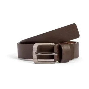 حزام جلد طبيعي كاجوال للرجال من ام ليذر