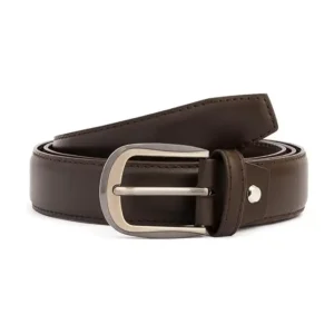 حزام جلد طبيعي كلاسيكي للرجال من ام ليذر