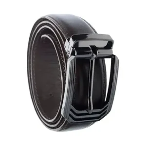 DAKOTA Men's Classic Natural Leather Belt with Elegant Box