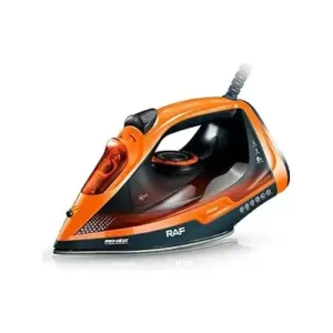 مكواة بخار R.1200H، 2400 واط، 220 فولت، 50 هرتز من ار اي اف، برتقالي