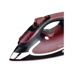 مكواة بخار محمولة، مكواة بخار 2200 واط مع طلاء سيراميك، بخاخ ماء ومؤشر جاهز للكي، خزان 270 مل، سلك دوار 360 درجة، ميزات التنظيف الذاتي، KD1023 من دي إس بي