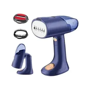 مكواة بخار عمودية 1500 وات من راف، موديل R-1160، مكواة بخار عمودية بلون أزرق، مكواة بخار فعالة لاختراق القماش