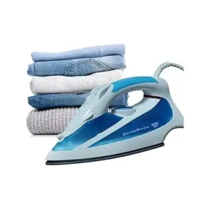 مكواة بخار من هوم جولد للكي بدون مجهود مع تسخين سريع وأوضاع مزدوجة وميزات أمان متقدمة - قوة 2600 وات، طلاء سيراميك، وتحكم متغير في البخار، HG-2058 (أزرق)