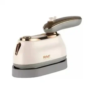 مكواة بخار 2 × 1 موديل R.1142W بقدرة 1000 وات وجهد 220 فولت وتردد 50 هرتز من راف (أبيض)