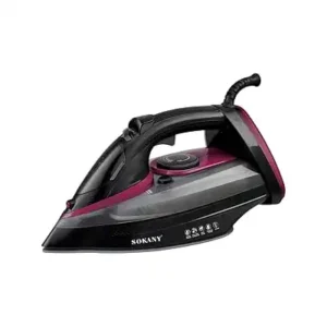 مكواة بخار كهربائية للملابس بقدرة 2400 واط وسعة 450 مل، موديل SK-11012، ألوان متنوعة.