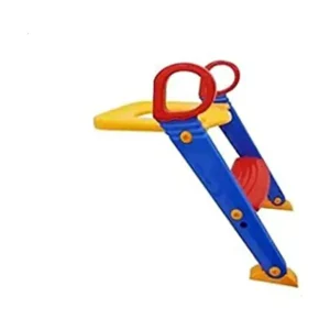 كرسي المرحاض بمقابض قابلة للطي للأولاد والبنات (أزرق وأحمر)