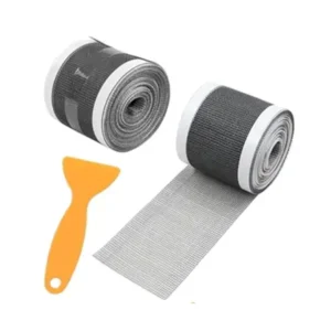 ملصقات شبكية ذاتية اللصق لالتقاط الشعر من مصفاة الدش، لالتقاط الشعر، ملصق مصفاة حوض مع مجرفة تنظيف، لالتقاط الشعر للحمام والمطبخ من كويكانفلا، قطعتين