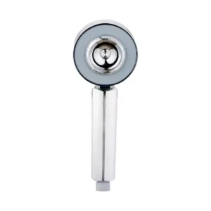 بي بي راس دش بلاستيك متعدد الوظائف مع راس متحرك، مقاس 25.5 سم × 9.5 سم × 3.5 سم، فضي