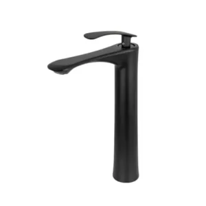 ALHadad High Basin Mixer 30 cm Tall Tree Leaf Hand - Black